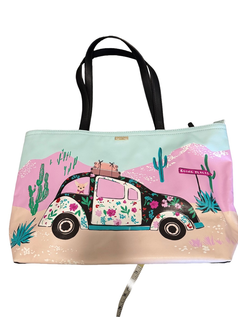 🌵 Kate Spade "Out of Office" Remi Desert Road Trip Tote 🚙